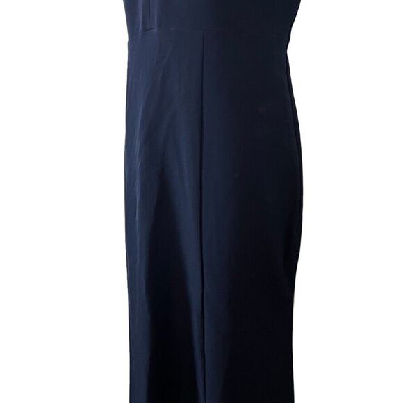 Show Me Your Mumu Womens Navy Fit & Flare V-Neck Mermaid Formal Maxi Dress sz M - Picture 9 of 15
